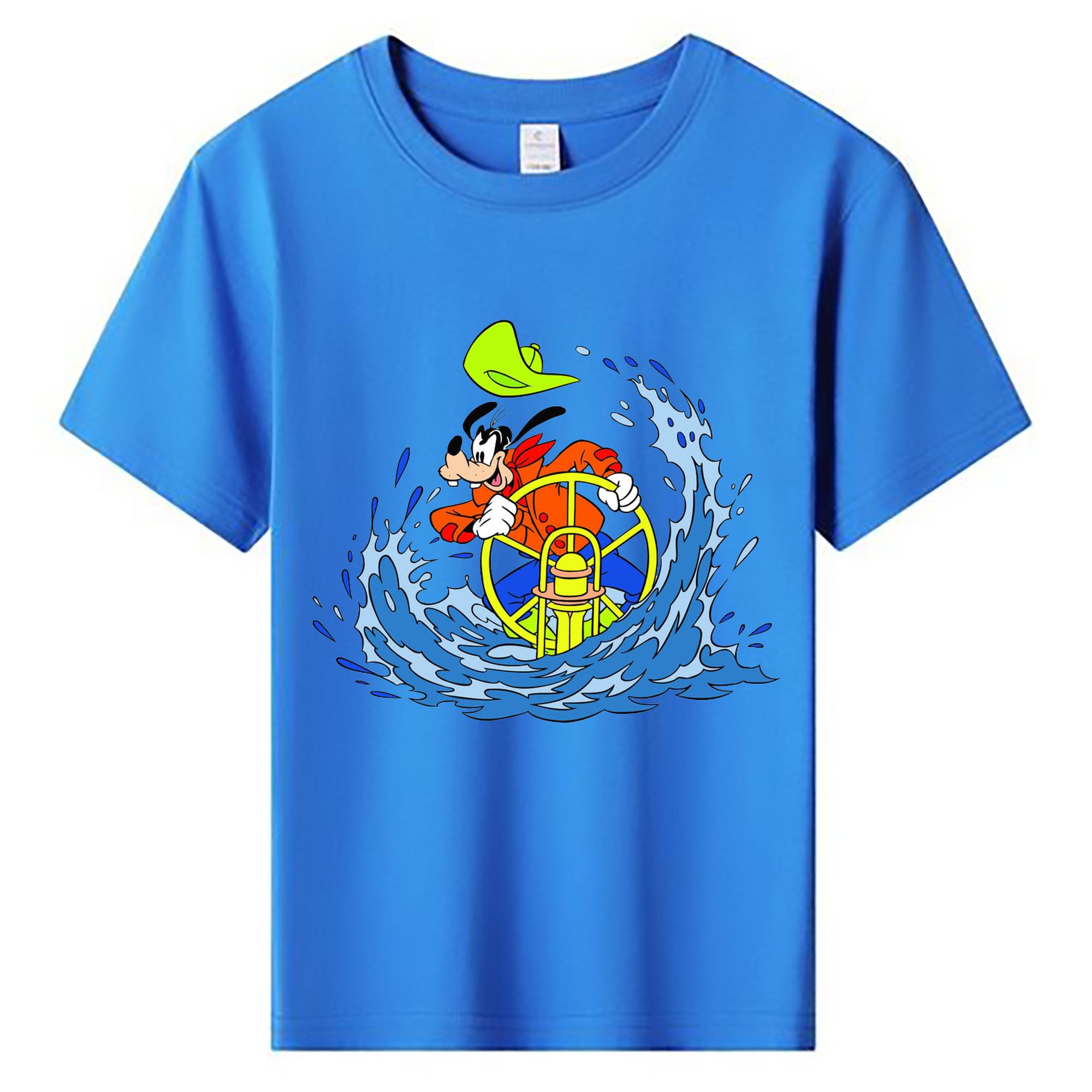ミッキーマウス Mickey Mouse 綿100％キッズTシャツ（フロントプリント）
